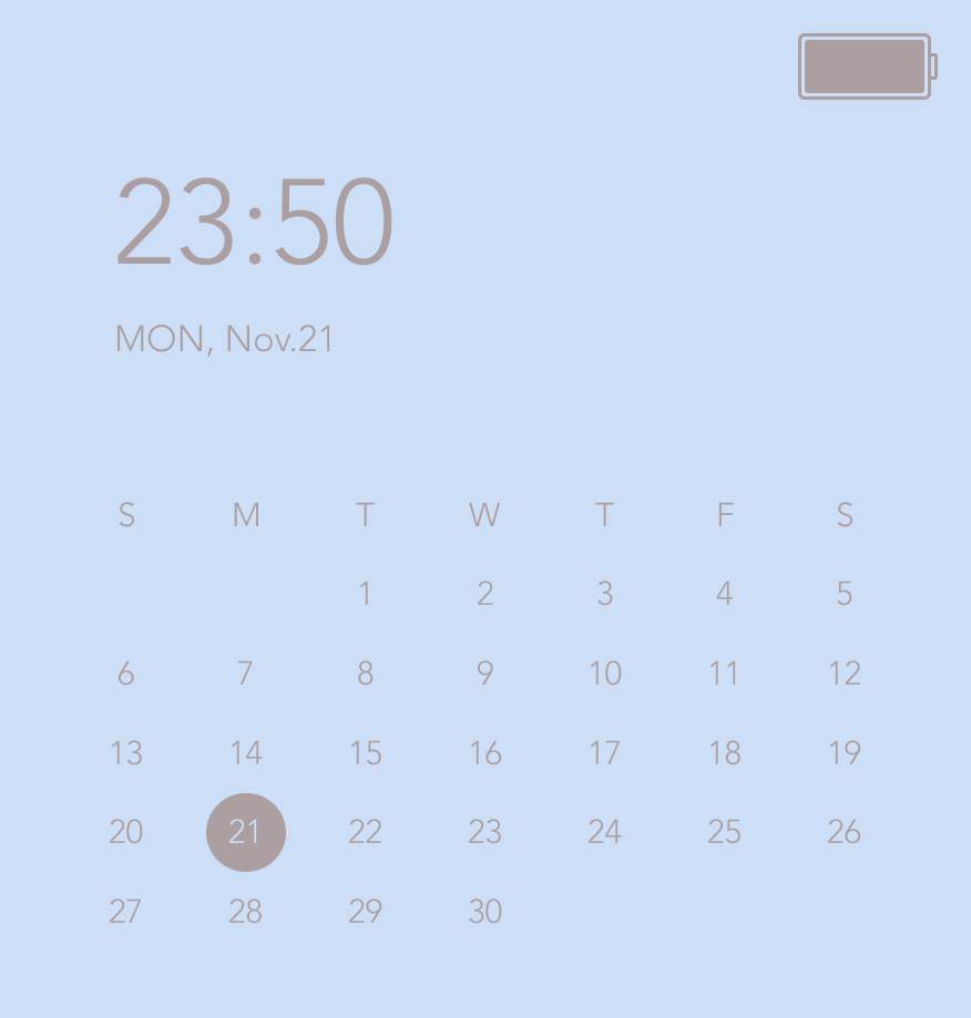 Kalendář Nápady na widgety[iB7WksTMFvKBgXkcDEvO]