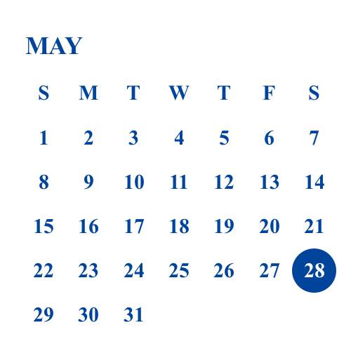 Calendar Kalendar Ideje za widgete[7DKNfupXqYmorE2EpCtk]