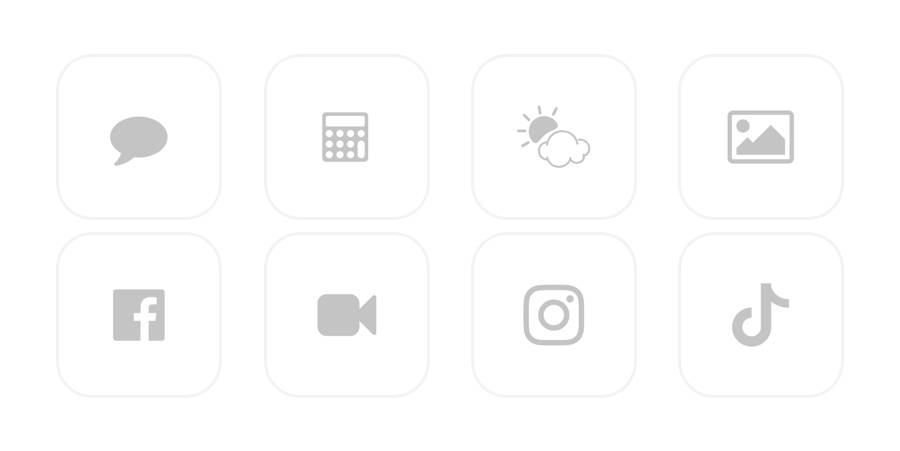 シンプル App Icon Pack[dBUhnuDJujwxwKcBhflh]