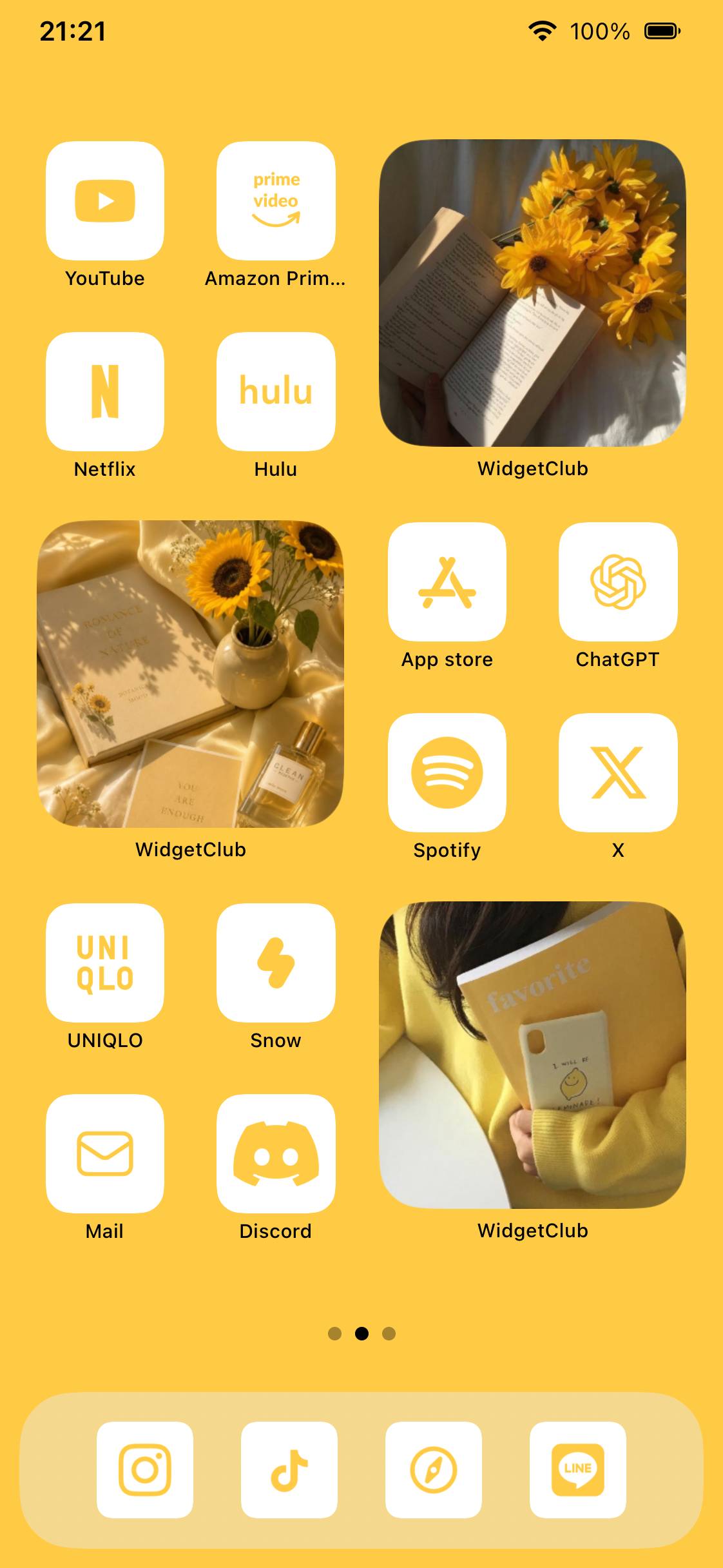 💛✖️🤍แนวคิดหน้าจอหลัก[rAa87P6s4zU2D64eXImM]
