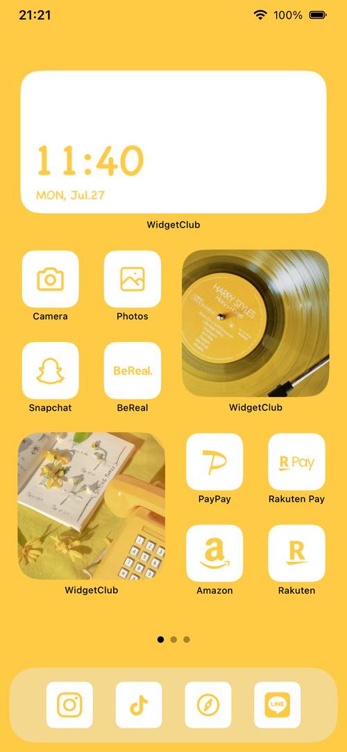 💛✖️🤍 แนวคิดหน้าจอหลัก[rAa87P6s4zU2D64eXImM]