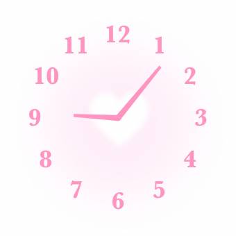 Einfach Uhr Widget-Ideen[templates_2JyrhVWWu60mHDJEOrZl_C9E8C16E-A333-4CBF-AA6D-245EA57062E2]