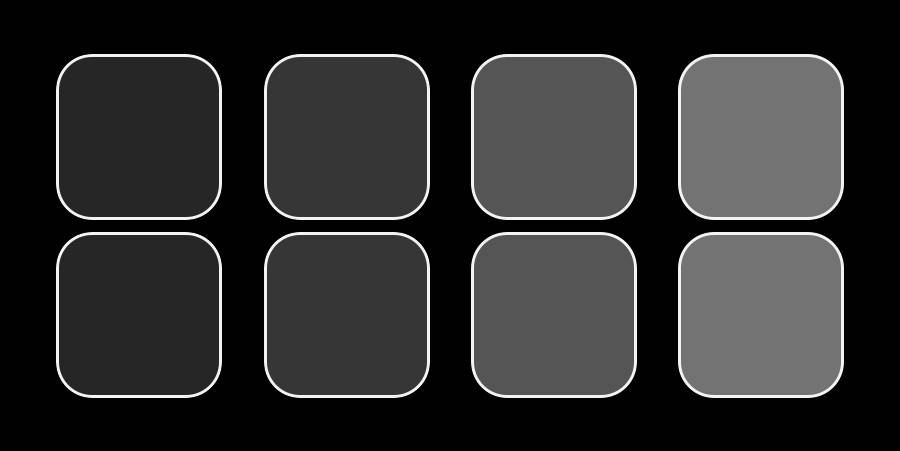 black Pacchetto icone app[KDZN9nyNuyHdjl6y5kH0]