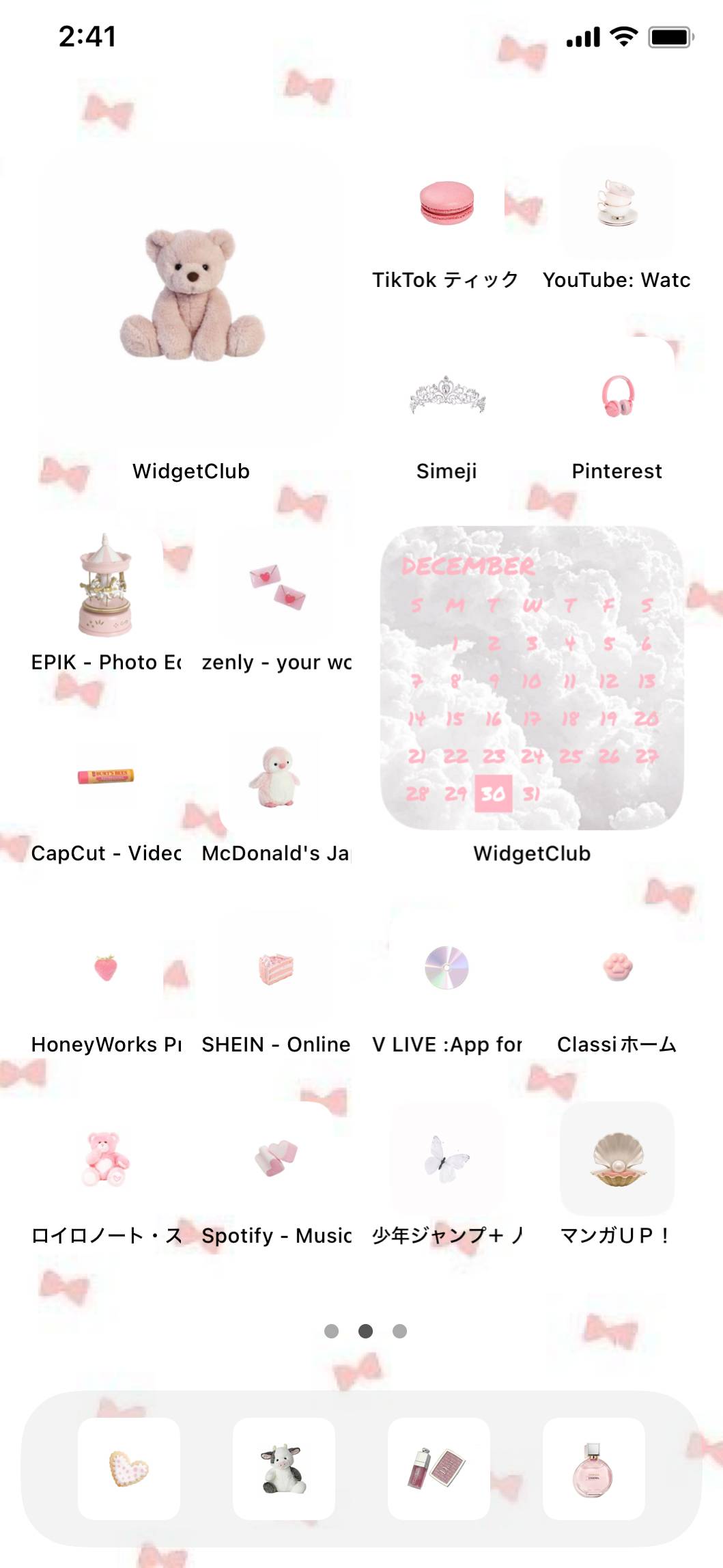 7.ms.28.🎀💖Home Screen ideas[M4Qc5lO3CmAINrWFx6yw]