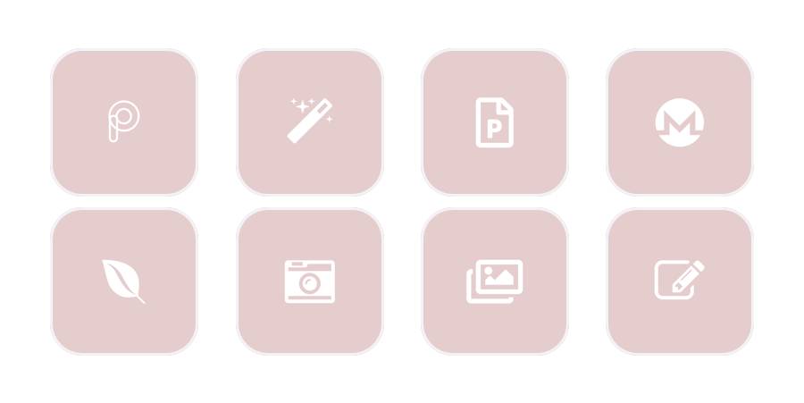 Pink App Icon Pack[8g6GOzj0duVxmECxC3xs]