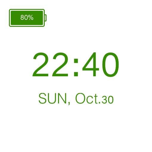 充電 Zeit Widget-Ideen[umKu3pMmgUhkbGElrBSH]