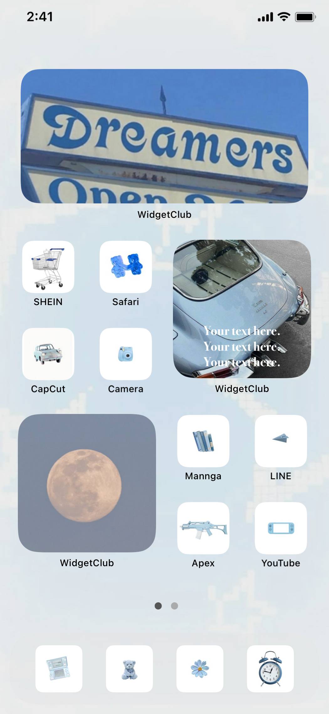 💙🌙🌕Home Screen ideas[KJdSKCpOpT3FeZe7CkKd]