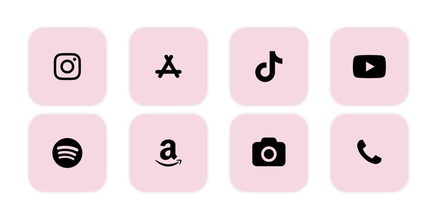 pink Pacote de ícones de aplicativos[8vtQNyEMUlreR0gUrjNN]