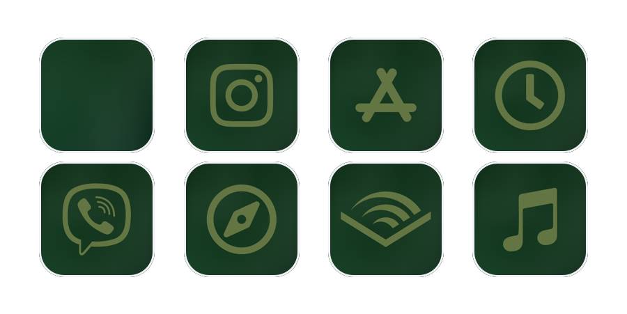 green App Icon Pack[YpEz9MCrWJN9x82gCwUD]