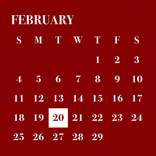 Simple Calendar Widget ideas[templates_ocFmfyPnzBjBDktcW1De_E4028AA3-C246-480F-A5AF-BF7A32E1FDBC]