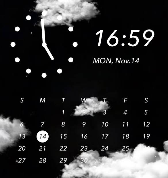 Clock Widget ideas[IWbH3ucFSrbSLyvR0vwr]