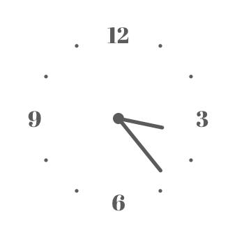 Horloge Idées de widgets[8z5qpsYWa4Vdc2bqSK9o]