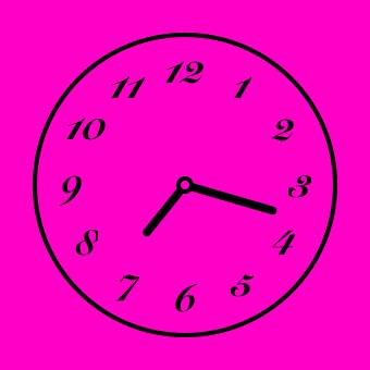 Clock Widget ideas[SG4NeqS8lxArE6R3K120]