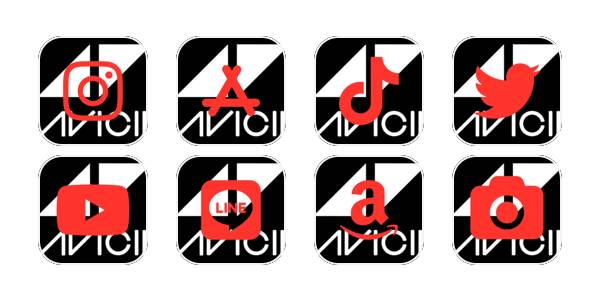 Avicii LogosApp Icon Pack[rp5CfW3nM35KhUZjSHf0]