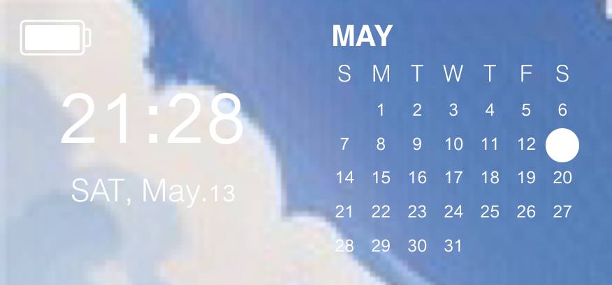 Calendário Ideias de widgets[ir2VYKTqerO0Nf05vn6m]