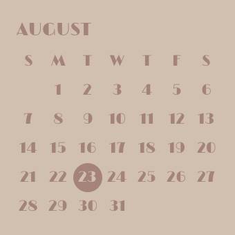 Calendar カレンダー ウィジェット[LDhgP5eD45toH2boFoyh]