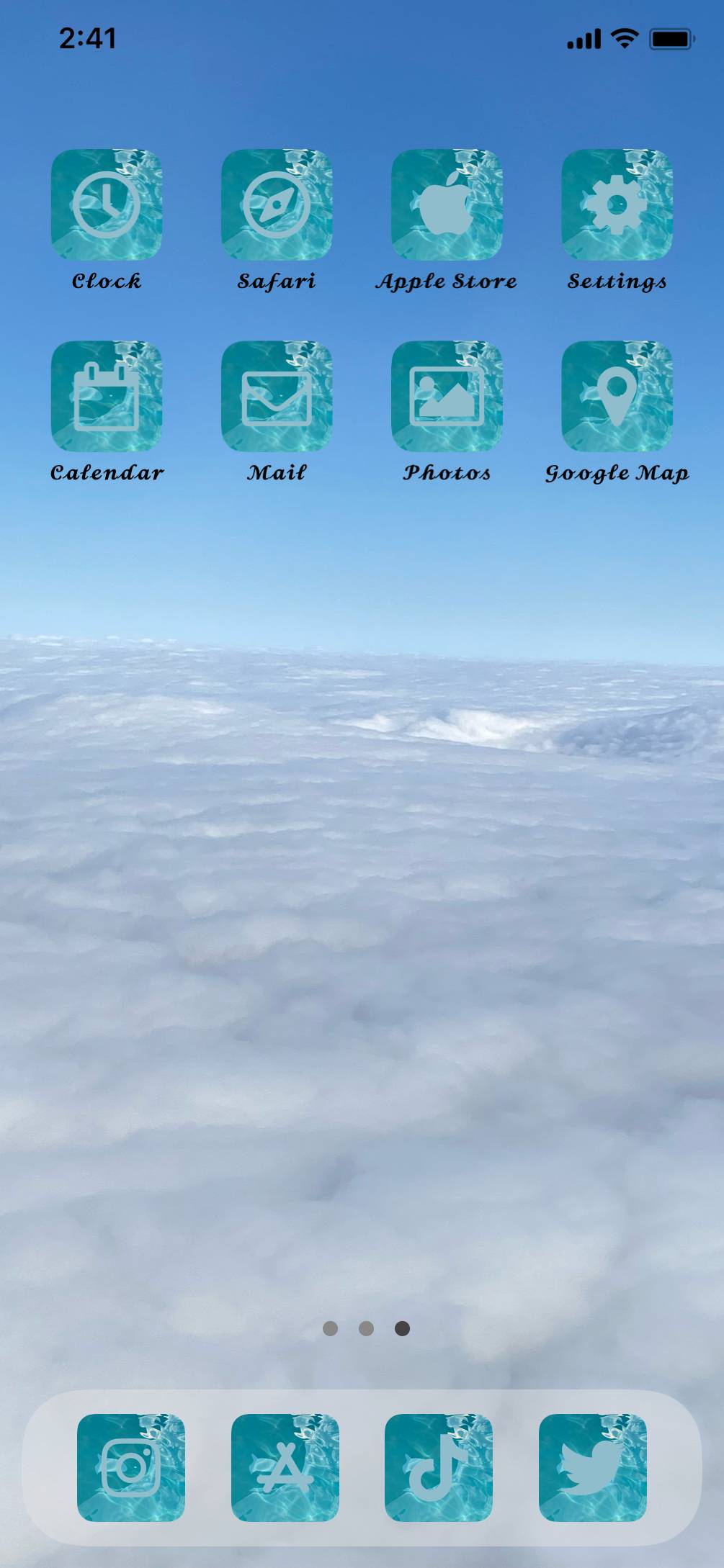 水面と雲海Home Screen ideas[ooiDsGQGGHRH2nRH3xCU]