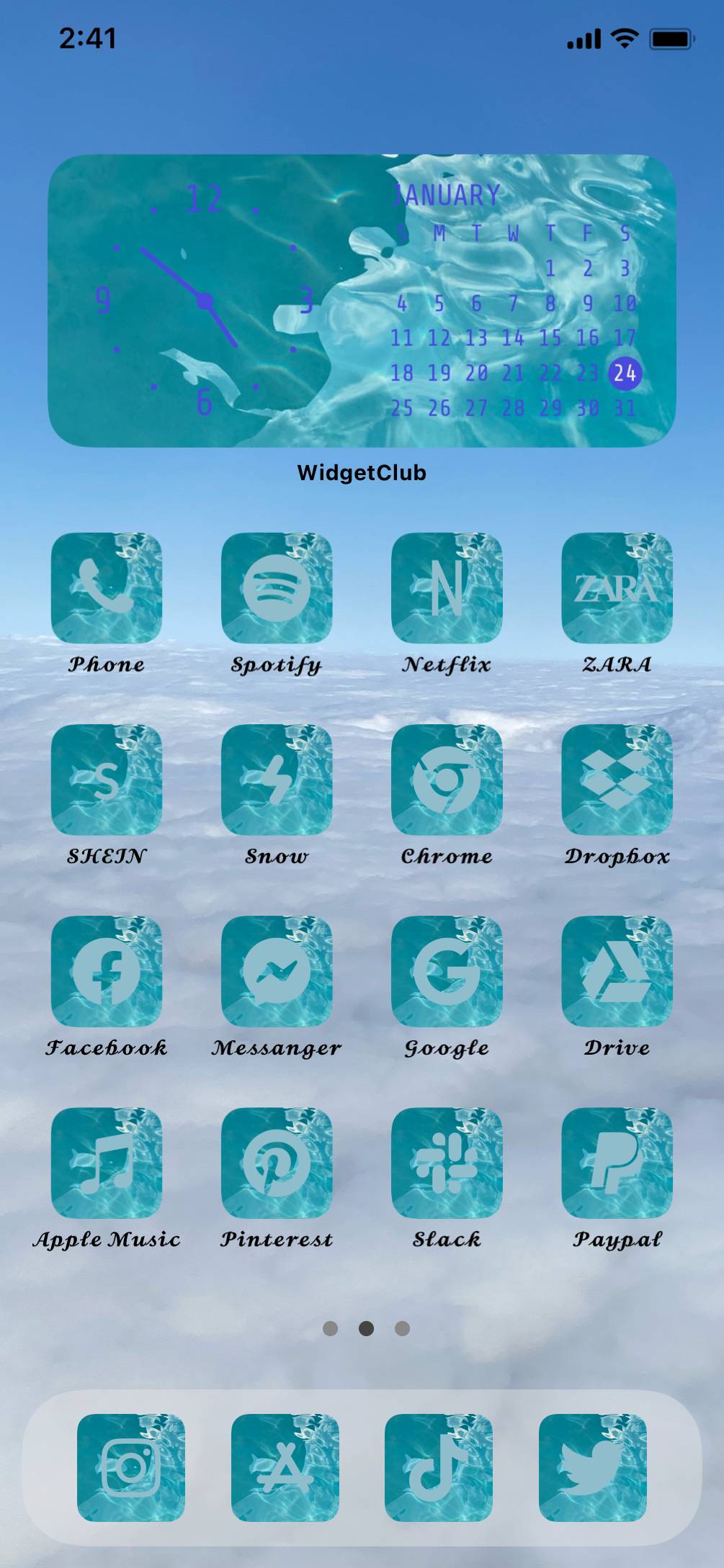水面と雲海Home Screen ideas[ooiDsGQGGHRH2nRH3xCU]