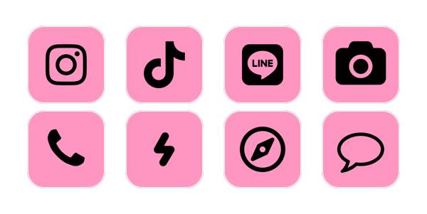 ぎゃる App Icon Pack[2dTMgPWkkIT39YtDtfjr]