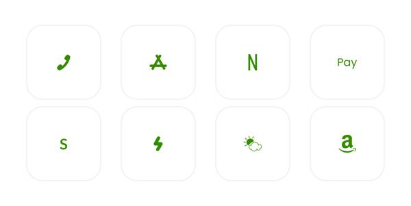 緑 アイコン App-Symbolpaket[ehTplnzri2hNE9ir6txF]