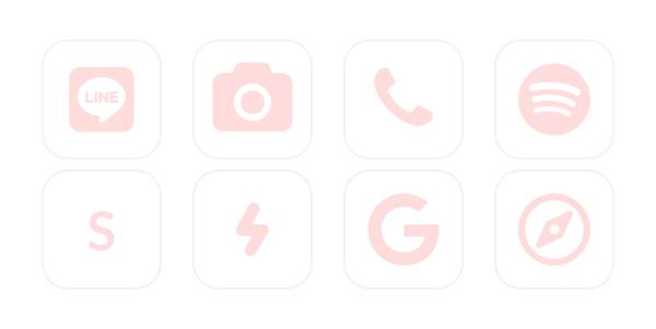 シンプル Pacchetto icone app[1OdOjZkxqKKZzgKn8xtZ]