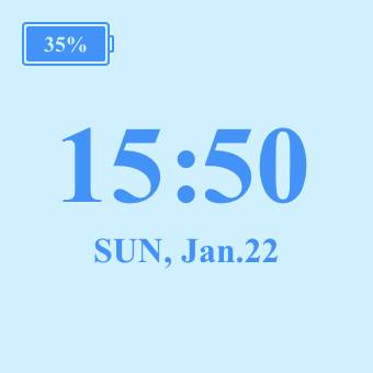 Time Widget ideas[yJUr5ZJ7qeSkISuB5qKW]