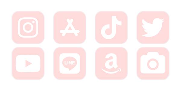 Roze App-pictogrampakket[0jzzD7Qi9cSV7hQ2KNAK]