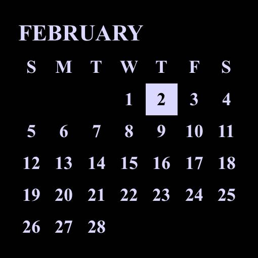 Calendar Widget ideas[vy2olhCTjbAKHVhso8Ra]