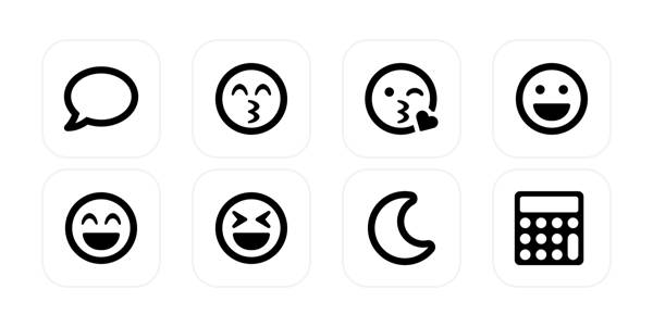 Бяло Пакет с икони на приложения[OpzRZzzWasflEaEKlwpZ]