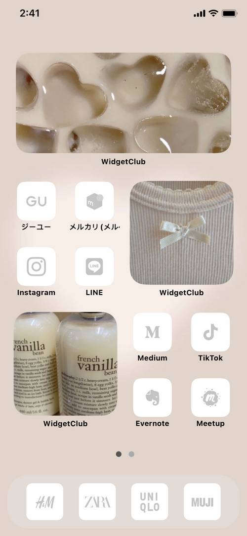 vanilla aestheticc Ý tưởng màn hình chính[fg2Yo3kmqKX7sZOwaFSn]