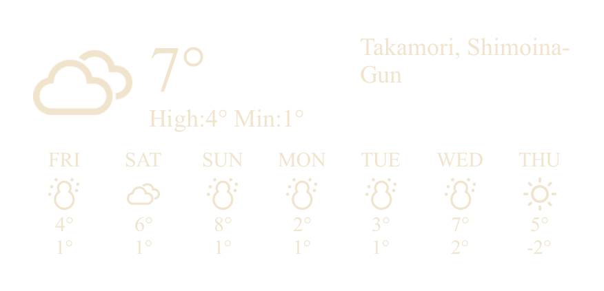 WEATHER สภาพอากาศ แนวคิดวิดเจ็ต[TlACpBhjfeS36m37Nyht]