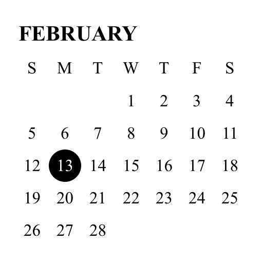 Jednoduchý Kalendář Nápady na widgety[79gd0LTBydNvqdWXKvak]