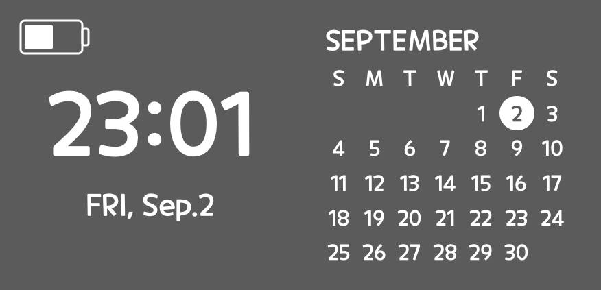 時間 Calendar Widget ideas[CmniOYCN3AcxEK5F4wgJ]