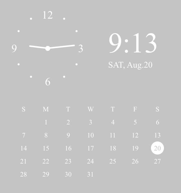 Clock Widget ideas[zmeLxjenS15FhvPlcAwE]