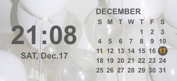 Calendrier Idées de widgets[qGR86fGsTWaWVp7dGrjI]