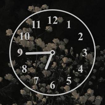 Horloge Idées de widgets[xbaFYYQ1c7Gikbmu65HN]