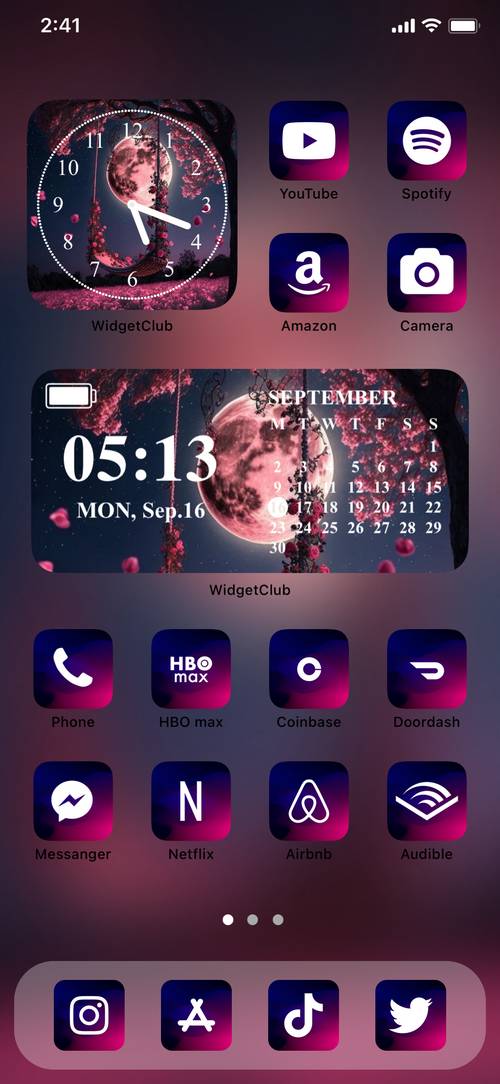 Swing Home Screen ideas[vCa9r07Y5sMprunMxyMz]