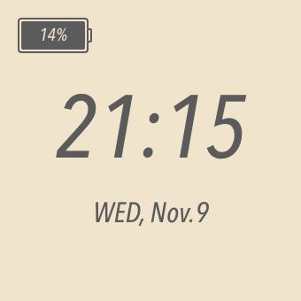 時計 Hora Ideas de widgets[eDPrrxmO1PSXcHCziGuG]