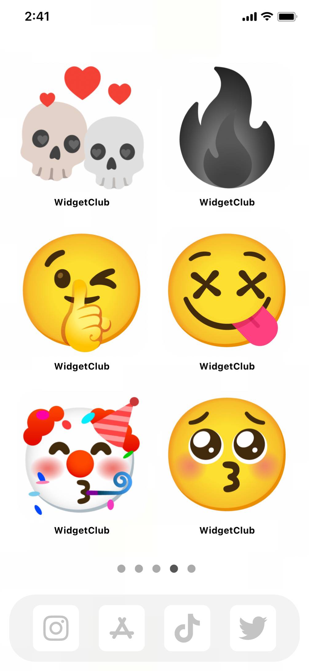Random Emoji Widget KitIdea Skrin Utama[YQ4MYdhC4uXLhobHDJYM]