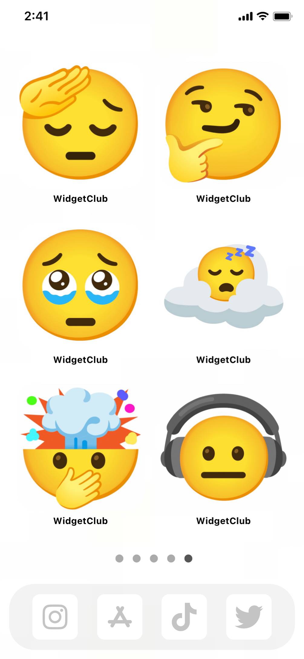 Random Emoji Widget KitІдеї для головного екрана[YQ4MYdhC4uXLhobHDJYM]