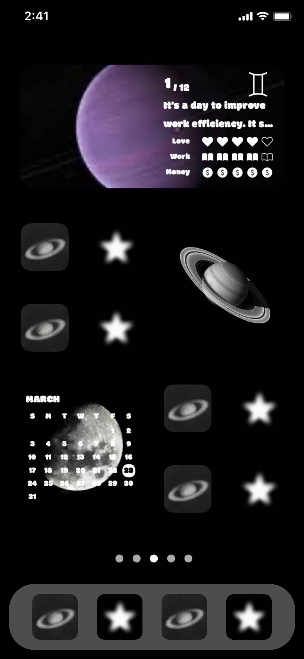 Space Planets 🪐Idei pentru ecranul de pornire[nPvGeB4t8DzWoJbL3SJC]