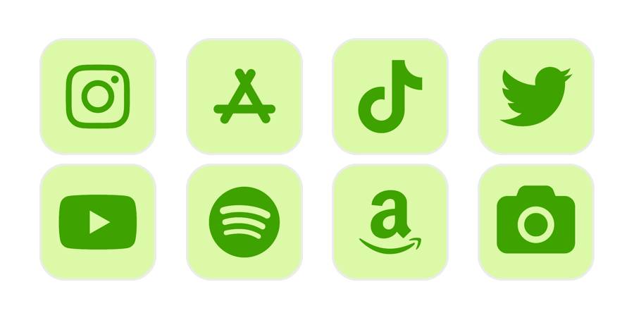Green Pachetul de pictograme pentru aplicație[h0jwPmaAJIYM5Zk2hgrJ]