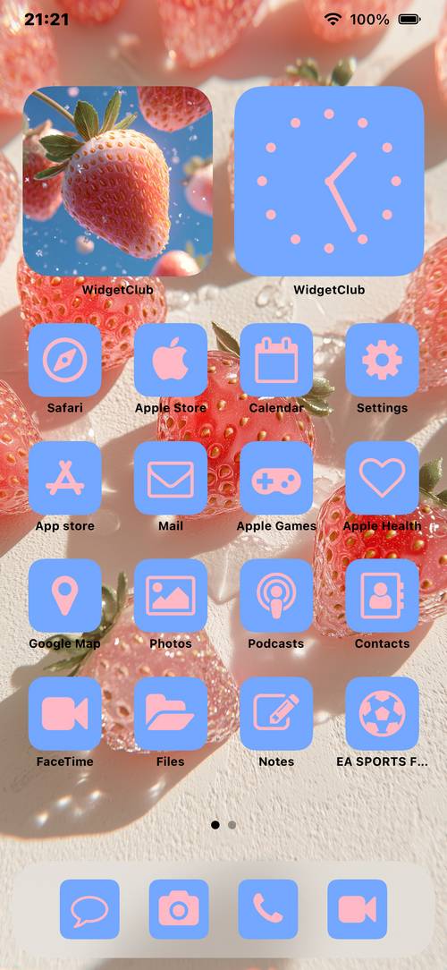 STRAWBERRIES 🍓 Home Screen ideas[VGbbcxgZjEtBEA7eCoPJ]