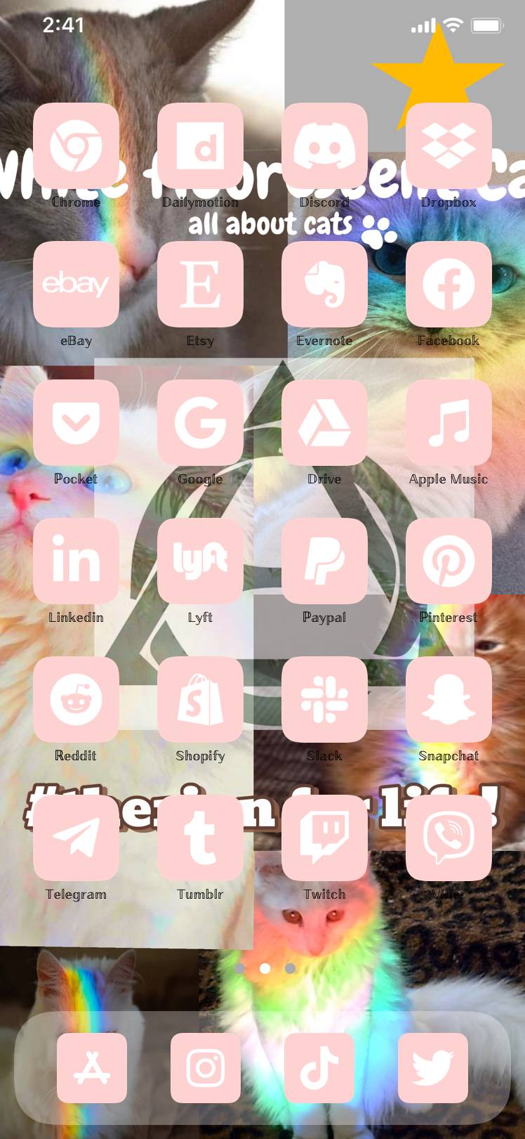 Therian theme!Home Screen ideas[FT8Vpbi19HfFSNWhryT0]