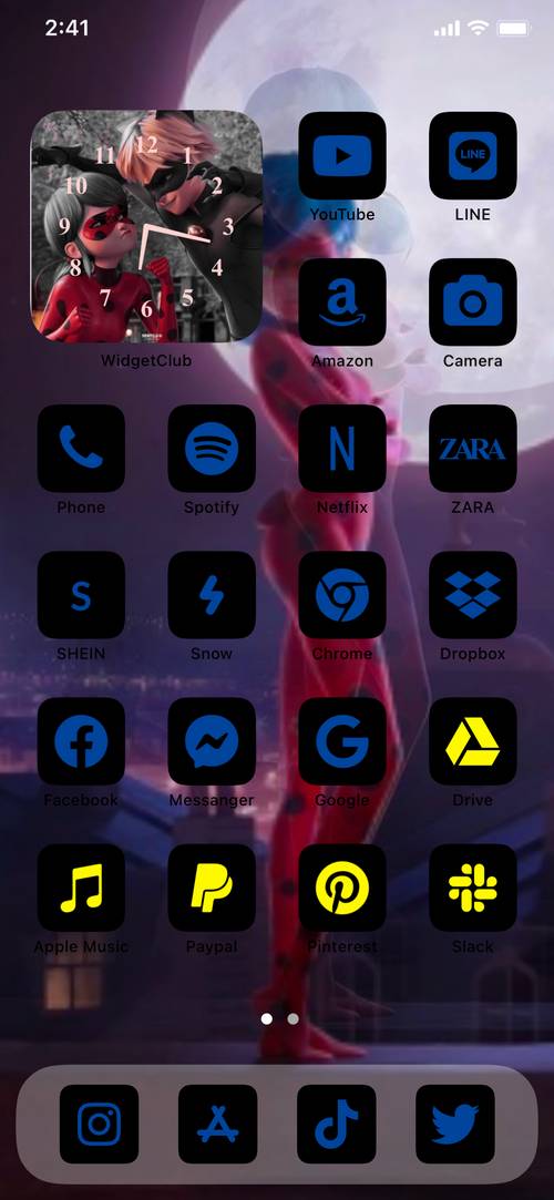 ミラキュラス🐞🐈‍⬛ Home Screen ideas[FwEbsbO8bslOGoPrph4M]