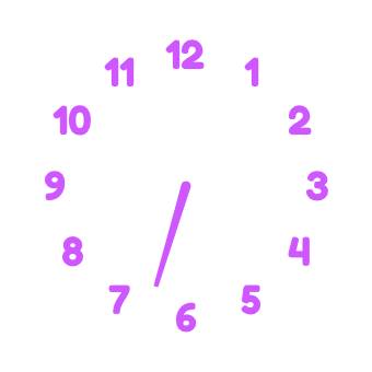 Clock Widget ideas[upUgDn6usM66hS3ZAX8J]
