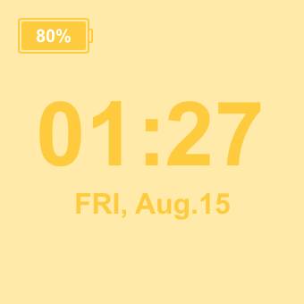 Time Widget ideas[ggbZHzAQDOqF5jXK67LP]
