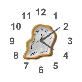 溶け時計 Ρολόι Ιδέες για widget[XS8opkQoNr9bJTzx0wZP]
