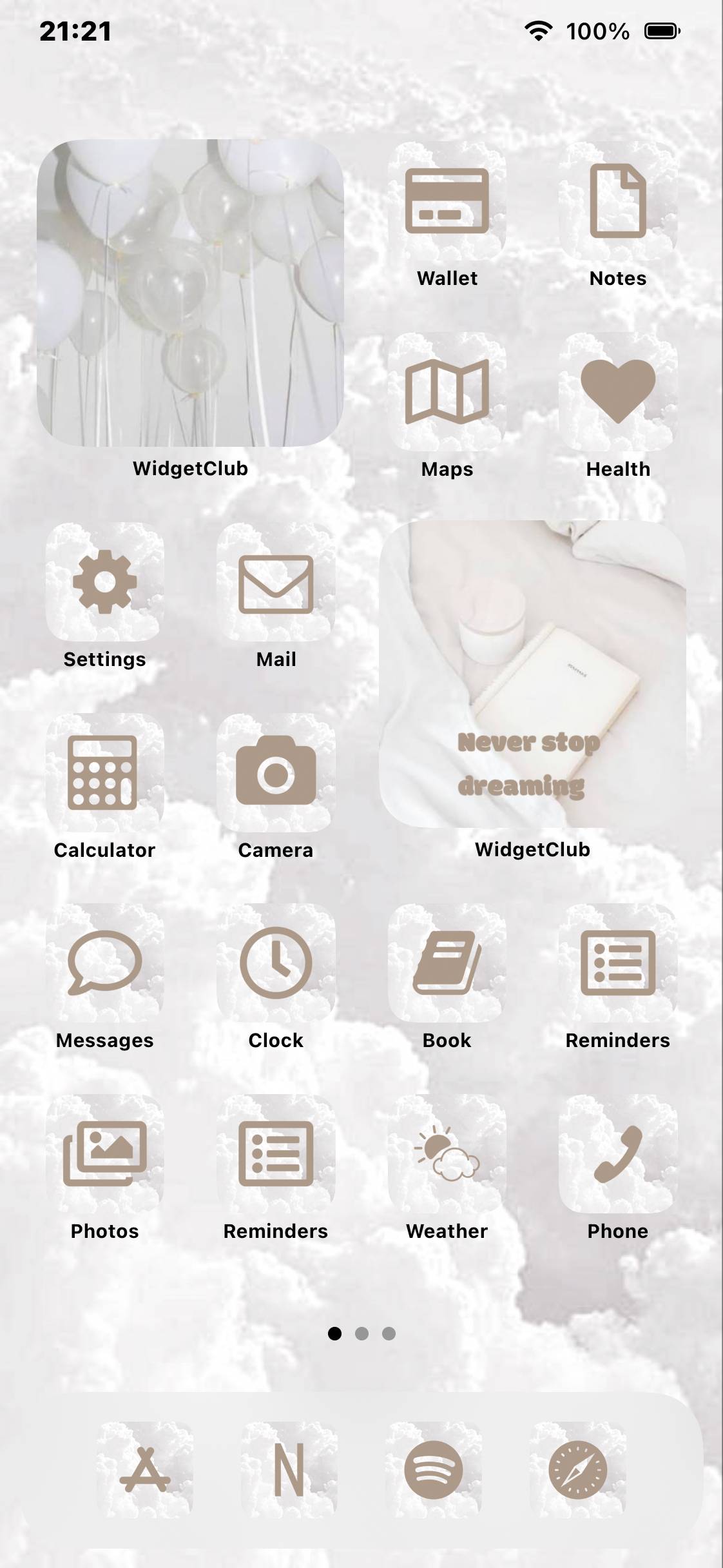 White cloud aestheticsHome Screen ideas[Ptk1rF9vVpMI9nPrxx3W]