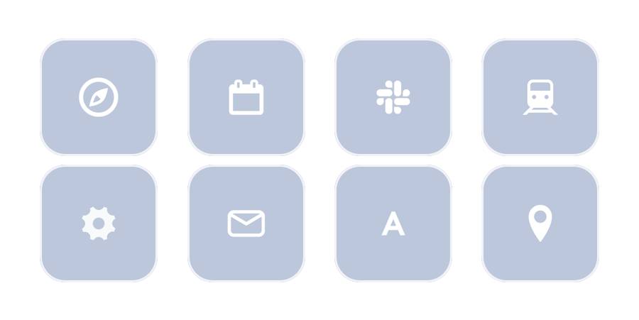 Light blue Pakiet ikon aplikacji[M7TP7kuWW0ip804jRi3p]